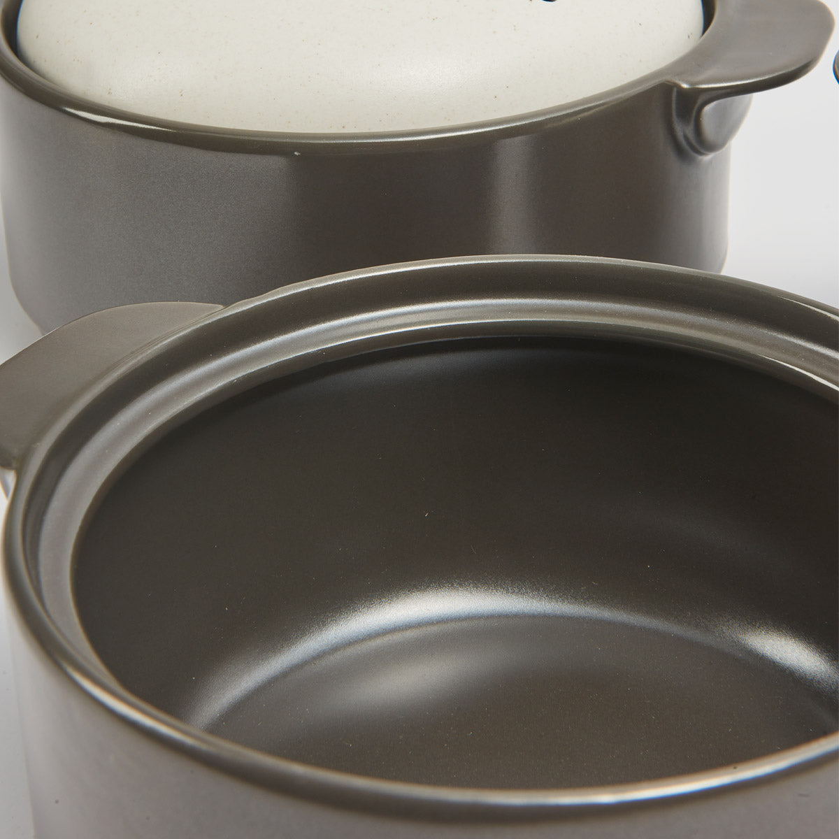 MOON POT Nonstick Heat-Resisting Stewpot (18cm) No Crack Dishwasher Oven Safe No PFOA - 라씨에뜨 문팟 뚝배기 18cm - adamhnk