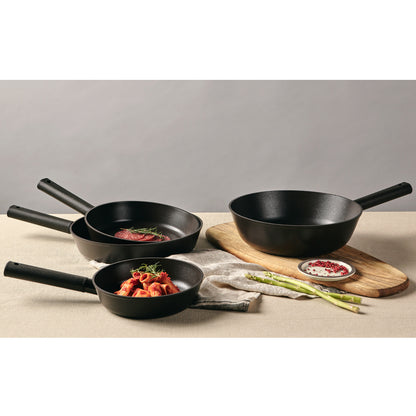 Noblesse Premium Induction Frying Pan (20cm) Dishwasher Safe No PFOA Black