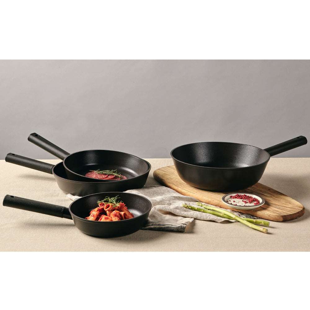 Noblesse Premium Induction Frying Pan (28cm) Dishwasher Safe No PFOA Black