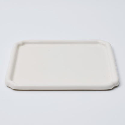 NUBE Ceramic Large Plate Dishwasher Oven Safe White