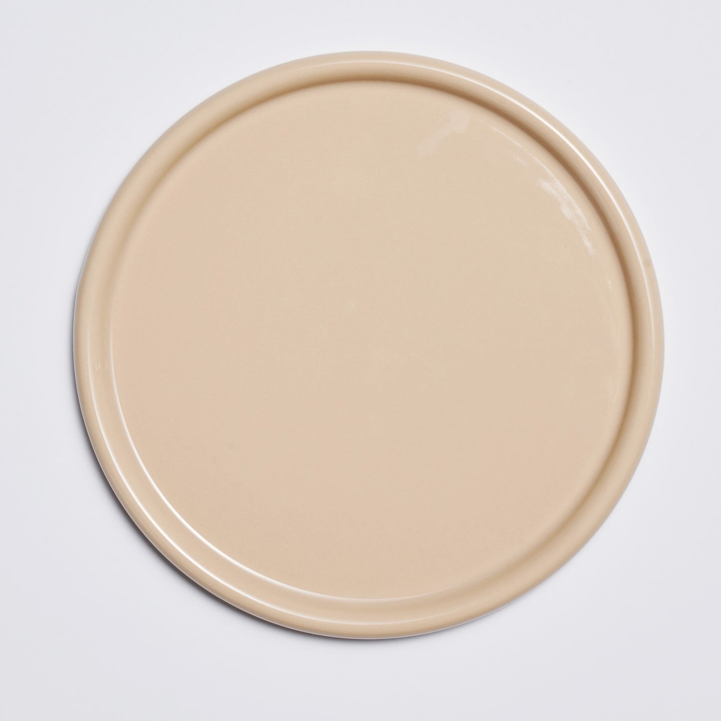 LASSIETTE NUBE Ceramic Small Round Plate Dishwasher Safe Yellow