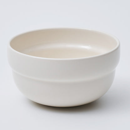 NUBE Ceramic Rice Bowl Dishwasher Safe White - 라씨에뜨 누베 공기 화이트 - adamhnk