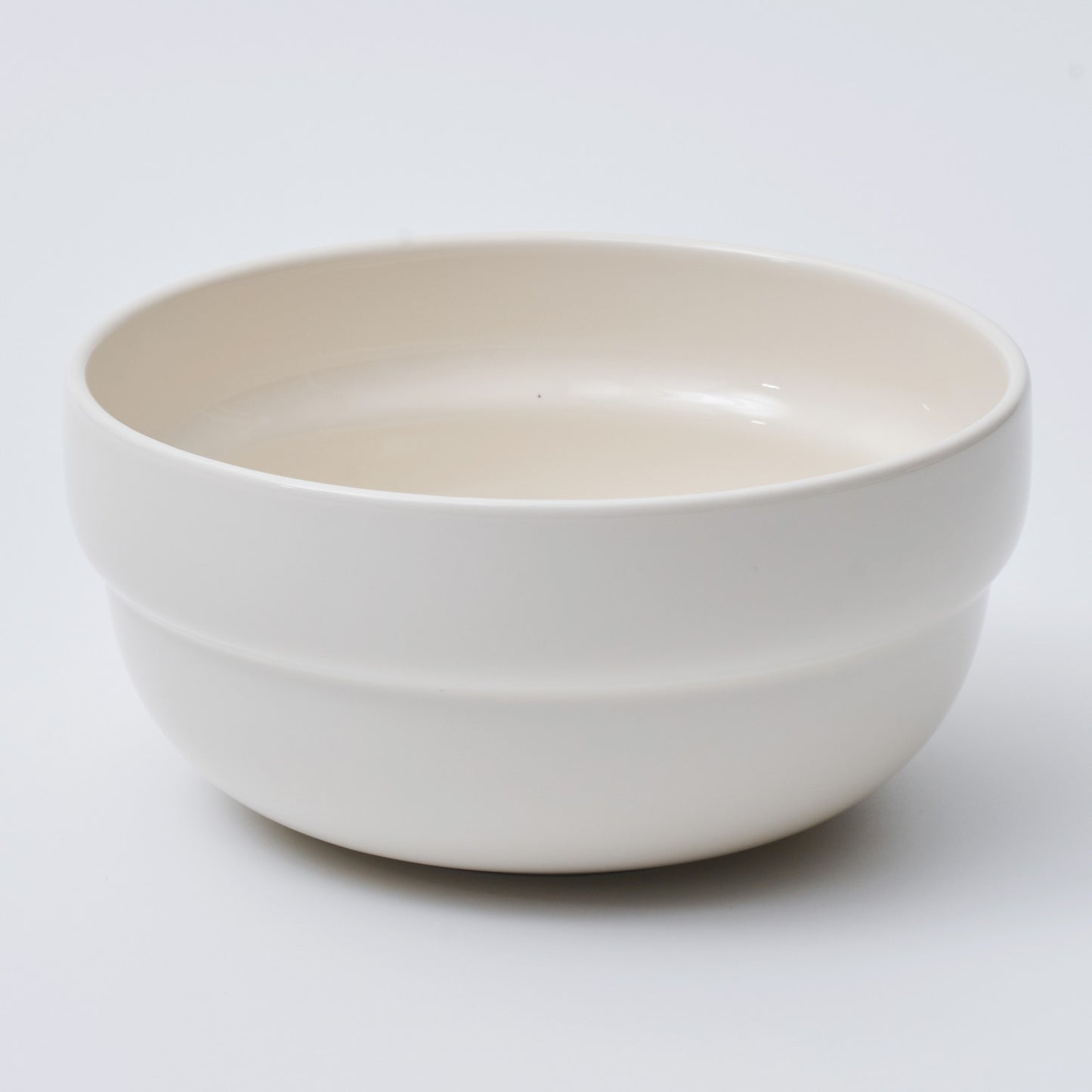 NUBE Ceramic Soup Bowl Dishwasher Safe White - 라씨에뜨 누베 대접 화이트 - adamhnk