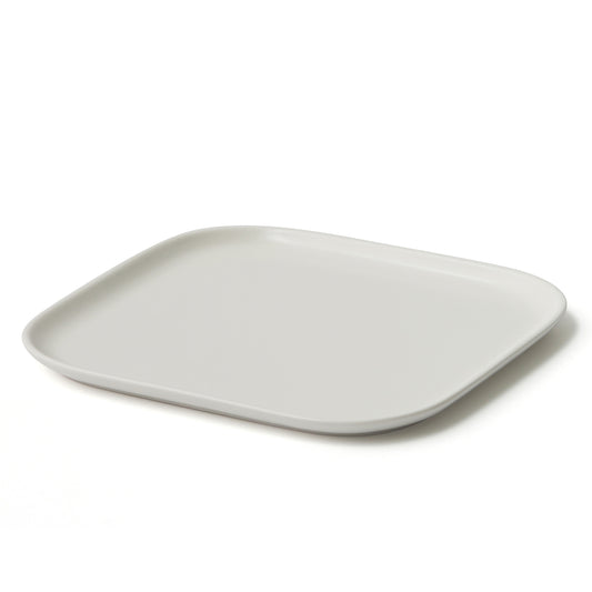 ONBAN Ceramic Middle Plate Dishwasher Oven Safe White