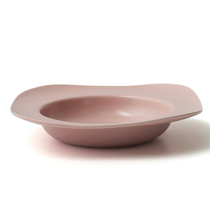 ONBAN Ceramic Pasta Bowl Dishwasher Oven Safe Pink