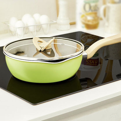 Tefal Induction One Pick Pot Pan (22cm) with Glass Lid Dishwasher Oven Safe No PFOA Beige