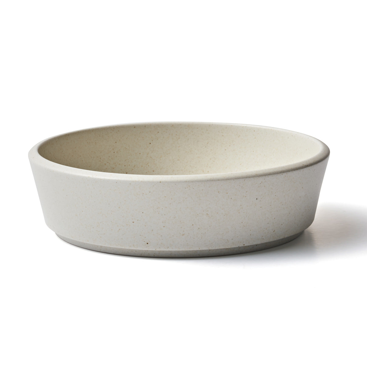 OVE Ceramic Large Low Bowl Dishwasher Oven Safe Beige - 라씨에뜨 오브 찬기대 솔트베이지 - adamhnk