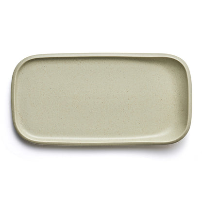 OVE Ceramic Rectangular Plate Dishwasher Oven Safe Green - 라씨에뜨 오브 직사각접시 허브그린 - adamhnk