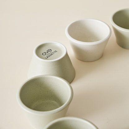 OVE Ceramic Sauce Bowl (100ml) Dishwasher Oven Safe Green - 라씨에뜨 오브 소스볼 허브그린 - adamhnk