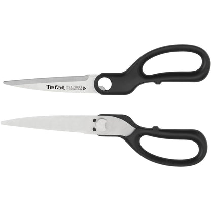 Tefal Ice Force Kitchen Scissors Long Lasting Performance X2 Black