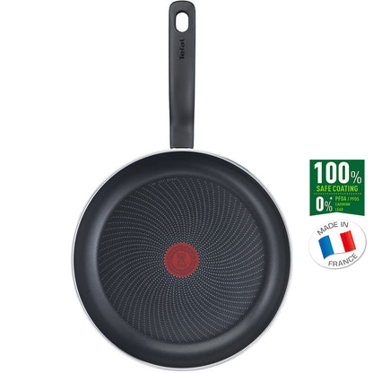 Tefal START'EASY Titanium Induction Nonstick Frying Pan (28cm) Dishwasher Oven Safe No PFOA Black