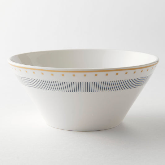 STELLAR Ceramic Soup Bowl Dinnerware No PFOA White