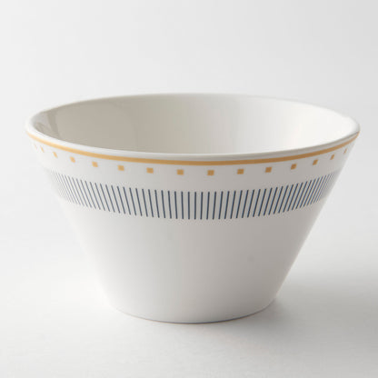 STELLAR Ceramic Rice Bowl Dinnerware No PFOA White