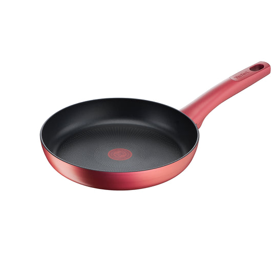 Tefal Perfect Cook Induction Titanium Nonstick Frying Pan (20cm) Dishwasher Oven Safe No PFOA Red