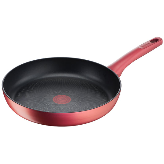 Tefal Perfect Cook Induction Titanium Nonstick Frying Pan (30cm) Dishwasher Oven Safe No PFOA Red