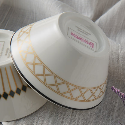 TONICA Ceramic Sauce Bowl Dinnerware No PFOA White