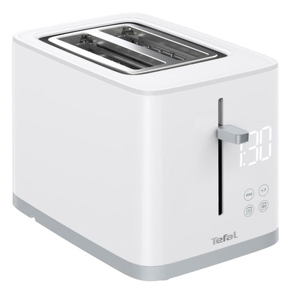 Tefal TT6941 Sense Digital Toaster 2 Automatically Center Slot 7 Levels Indicator Light 850W White